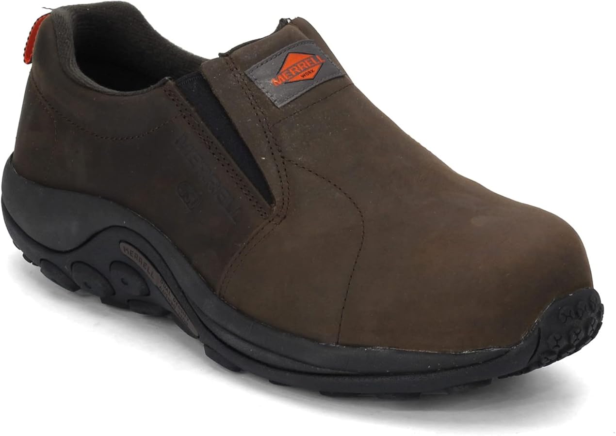 Amazon.com: Merrell Men's Jungle Moc Leather Composite Toe Static