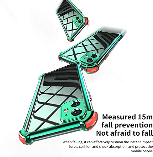 Coque iPhone 12 Pro Max transparente et or au design épuré haute résistance - 2