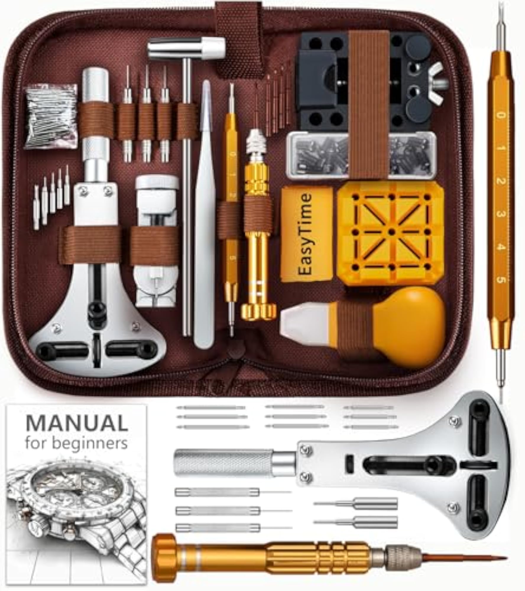 Watch Repair Tools Kit, ET 149pcs Watches Battery Replacement
