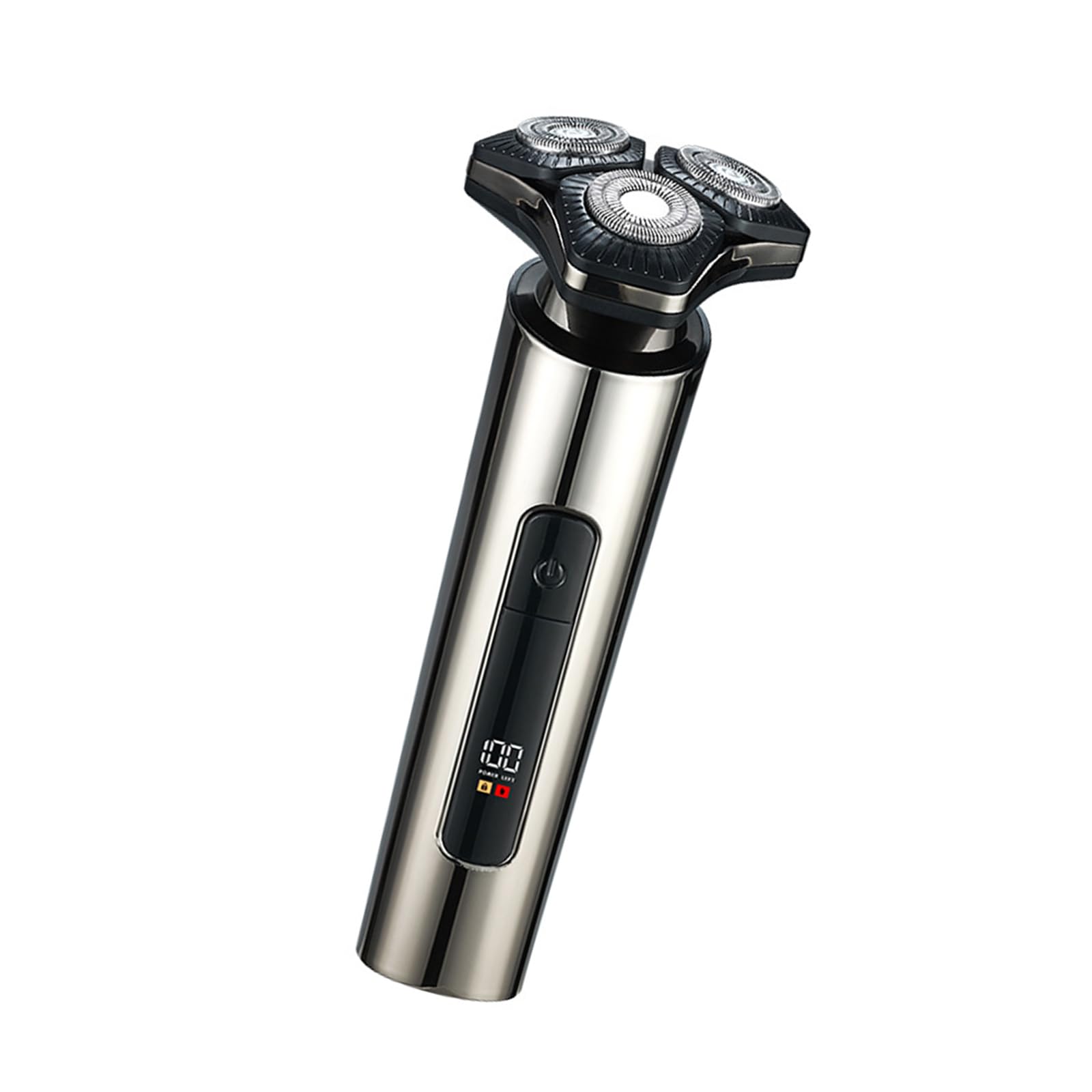 Rasoio elettrico ricaricabile tramite USB con 3 testine IPX7