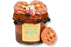 Handmade Mini Bubble Tea Slime Donuts