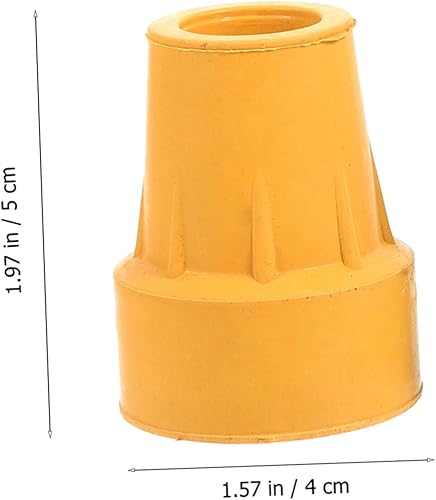 Miniatura 6 de 12pcs Non-Skid Cane Tips for Walking Sticks Trekking Pole Protectors for Enhanced Grip Stability Lightweight Easy to Install for Hiking Outdoor