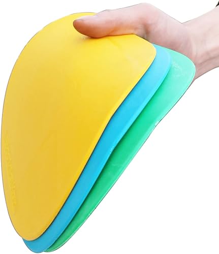 Miniatura 24 de Marcadores de punto 6 marcadores de piso de 4 pulgadas, 6 pulgadas, 8 pulgadas, 10 pulgadas, 12 pulgadas, para entrenamiento de agilidad de niños