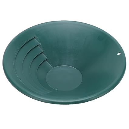 Gold Sieve Tray, Gold Sifting Classifier Gold Panning Pan 260mm Gold Panning Tool 90 degree Shallow Groove for Rivers for Creeks for Mountainous Areas'