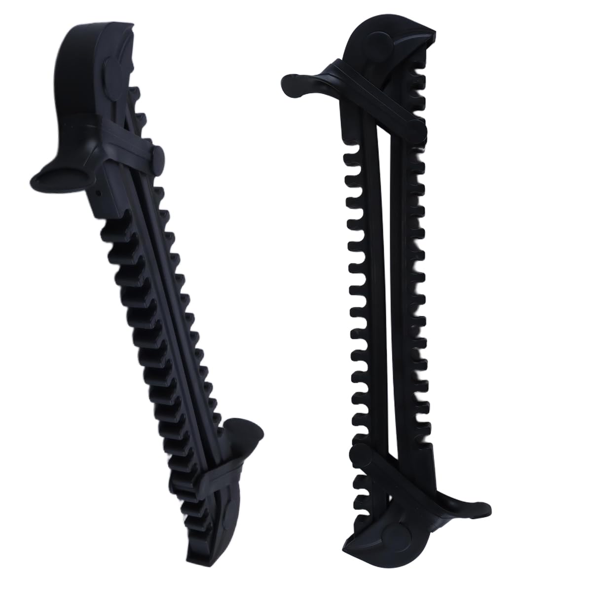 Durlo 1 pairs Ice Skate Guards, Bla-de Protectors , Adjustable Skate Guards for Hockey or Figure Skating
