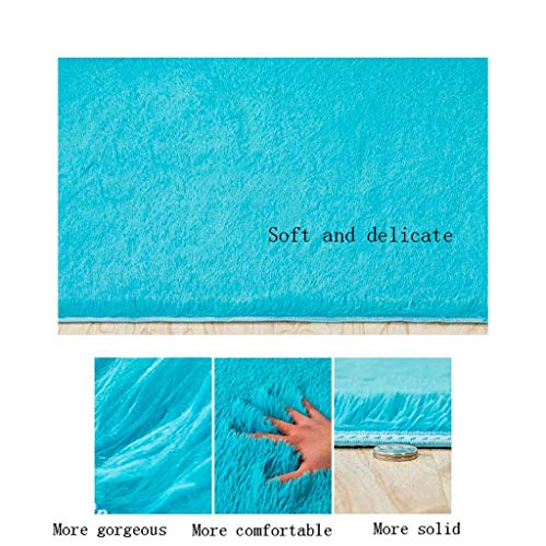 Tapis de soie pour salon et table basse créant un coin cocon - 3