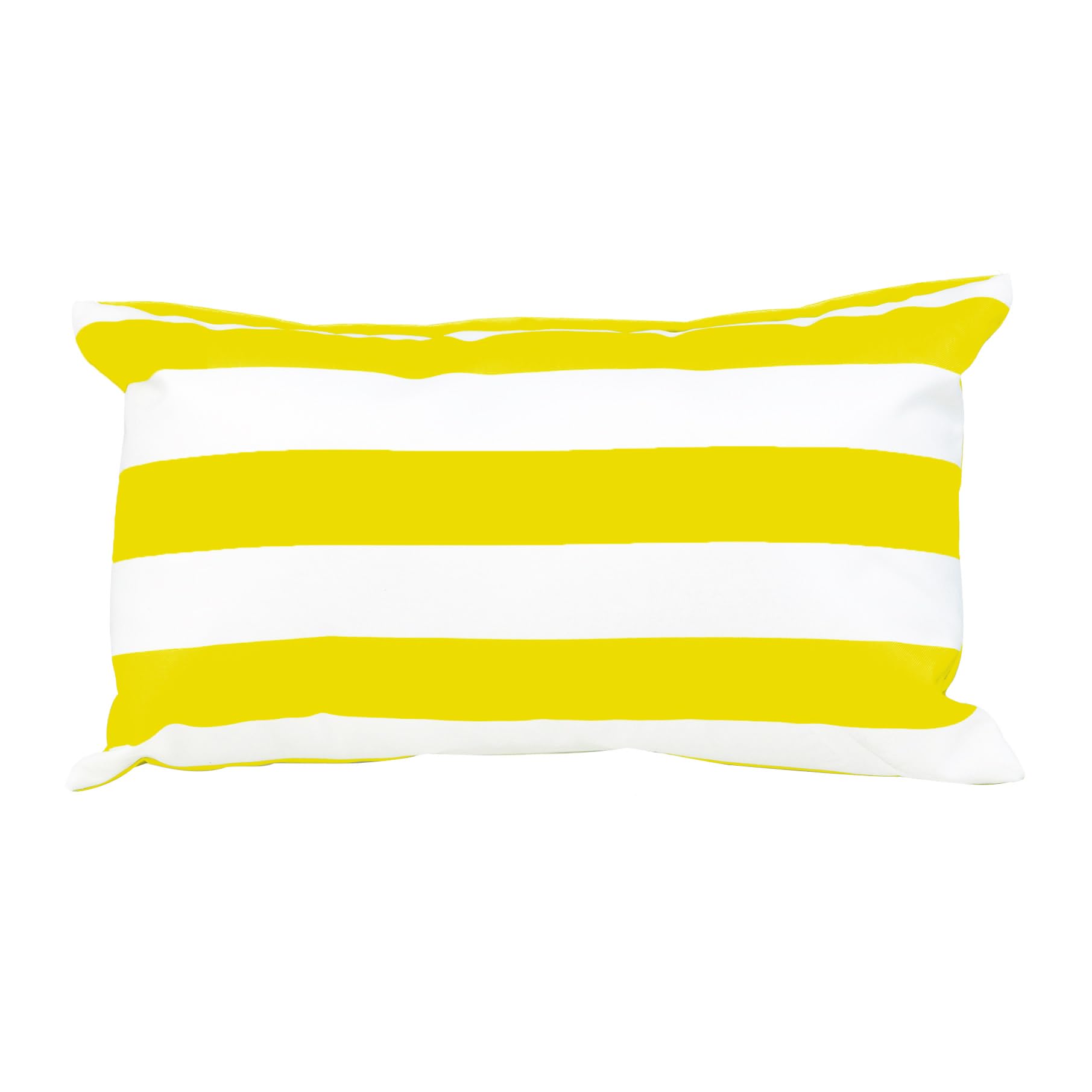 Gardenista Outdoor Decorative Scatter Cushion | Water Resistant Indoor Garden Printed Cushions | Soft & Comfy Hollowfibre Filled Patio Furniture Pillow | Easy to Clean (Lime, 50x30cm)