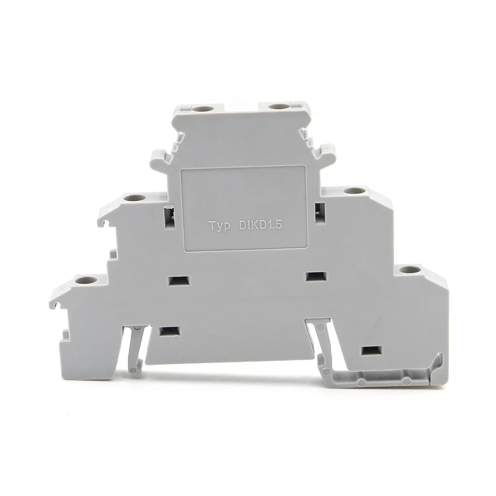 10er-Pack Reihenklemme DIKD 1,5 Dreischicht-Schraube 24A 250V