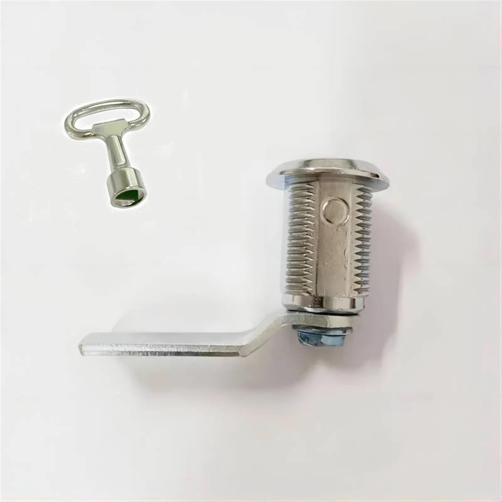 WPOIYHGBY 1 Set with Key Factory Direct Ms705-36 Quarter Turn Cam Lock Latch for Electrical Cinet Door Locks(Height 10mm-Zinc)