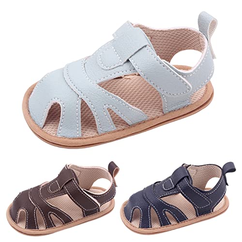 Baby Boy Crib Sandals Summer Children Infant Toddler Shoes Men And Girls Sandals Flat Bottom Rubber Shoes for Kids2