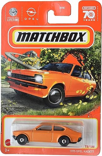 Matchbox 1975 Opel Kadett, Orange miniatura 1