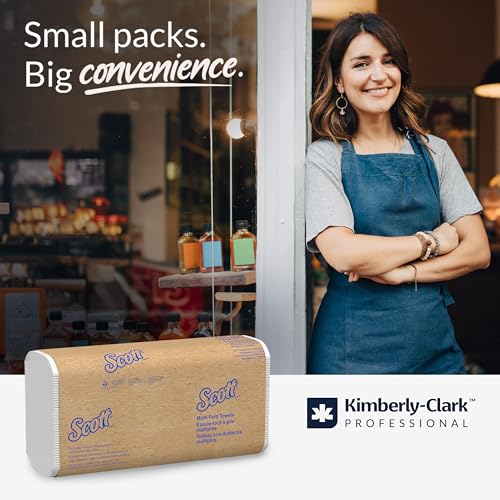 Image of Scott Professional Multifold Paper Towels, Bulk, 12 x 250 Sheets (03650)