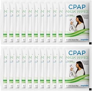 Sponsored Ad - resplabs CPAP Mask Cleaning Wipes - Unscented, Alcohol-Free Cleaner for All Masks, Cushions, Supplies - 20 ...