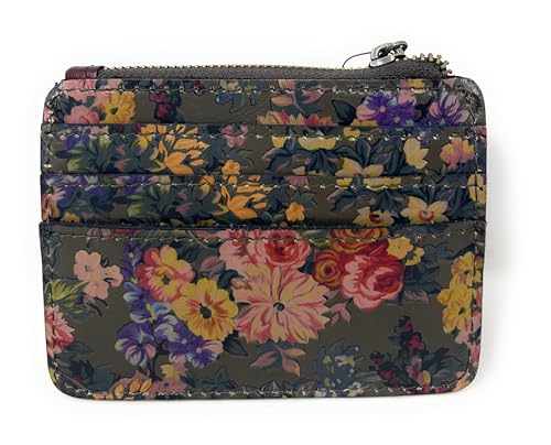 Image of Patricia Nash Leather Cassis ID Card Case Wallet, English Country