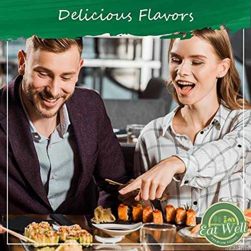 Eat Well Sesame Seeds, 2 Lbs - 32 Oz Hulled White Sesame Seeds (Bulk Spices), Fresh Raw Whole Hulled Sesame Seeds, 100% Natural Herbs Spices Pure Gourmet Cooking Ingredients For Cooking And Baking #TOP3