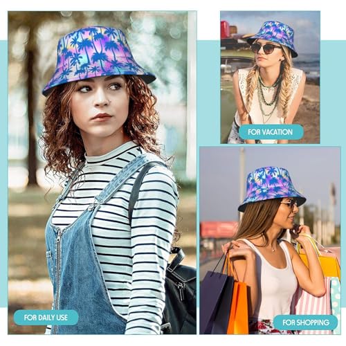 Bucket Hats Fashion Sun Cap para mujer y hombre miniatura 3