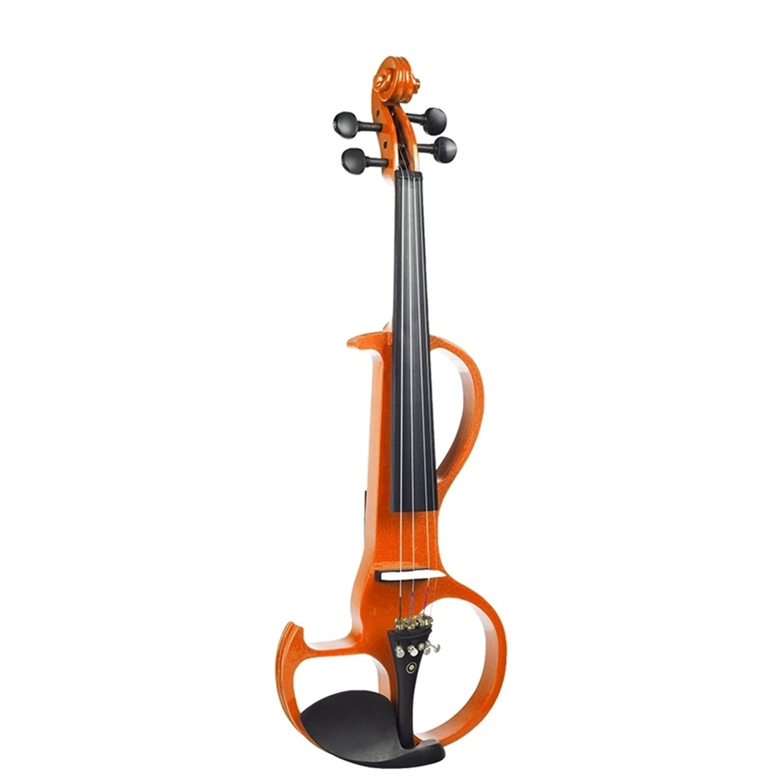 Violino elettrico Violino 4/4 a grandezza naturale, con cuffie per pianoforte, tuta di colofonia, violino silenzioso