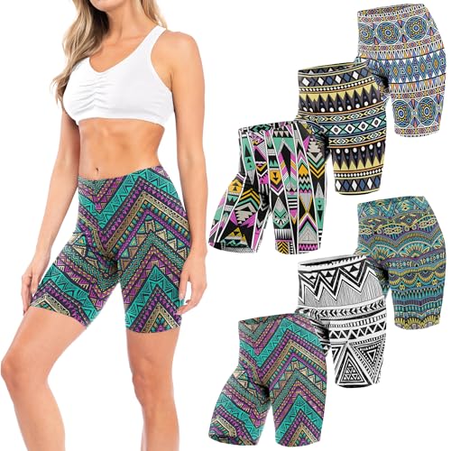 Image of Sexy Basics Womens Ultra Soft Yoga Bike Short | Stretch Boxer Briefs | Multi Packs