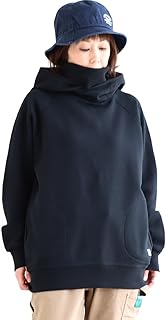 [ＰＡＴＹ] オールズ(OAR'S) パーカー タートル 長袖 裏起毛 USAコットン 綿100 ハイネック レイヤードネック ポケット リブ 防寒 保温 冬