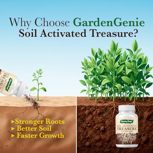 Image of Garden Genie Soil Activated Treasure - Soil Activator for Plants, 100g