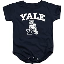 Yale University Official One Color Logo Unisex Infant Snap Suit for Baby
