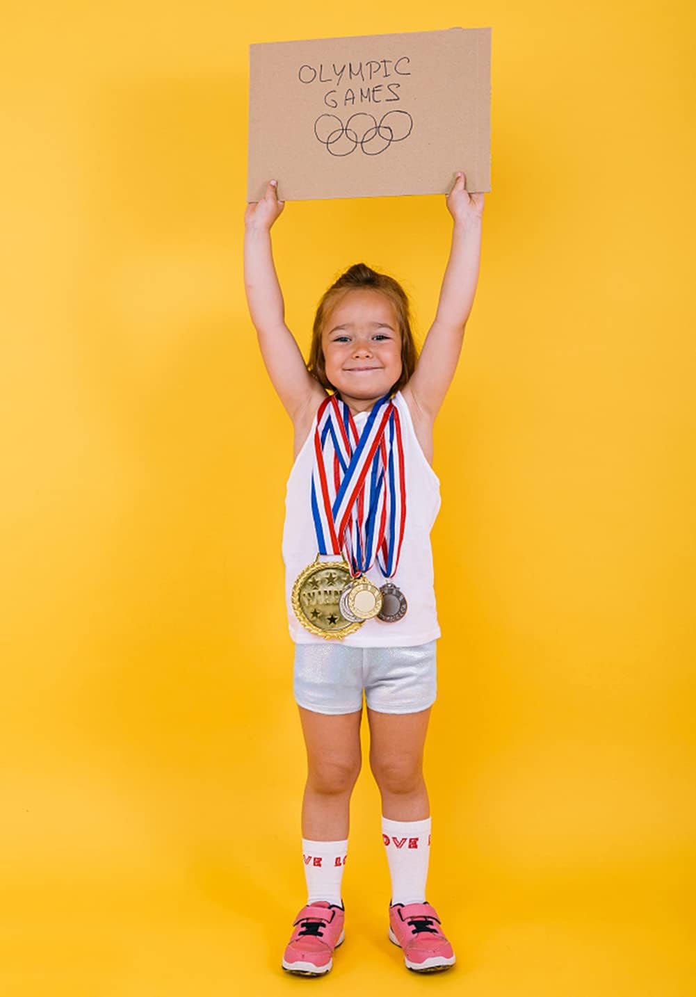 LMCOB Girls Gymnastics Shorts Sparkle Dance Tumbling Athletic Short Black - Image 4