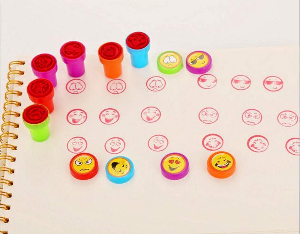 JZK 36 x Emoticon Emoji Tampons Encreurs pour Enfants Timbres Tampon JZK 36 x Emoticon Emoji Tampons Encreurs pour Enfants Timbres Tampon