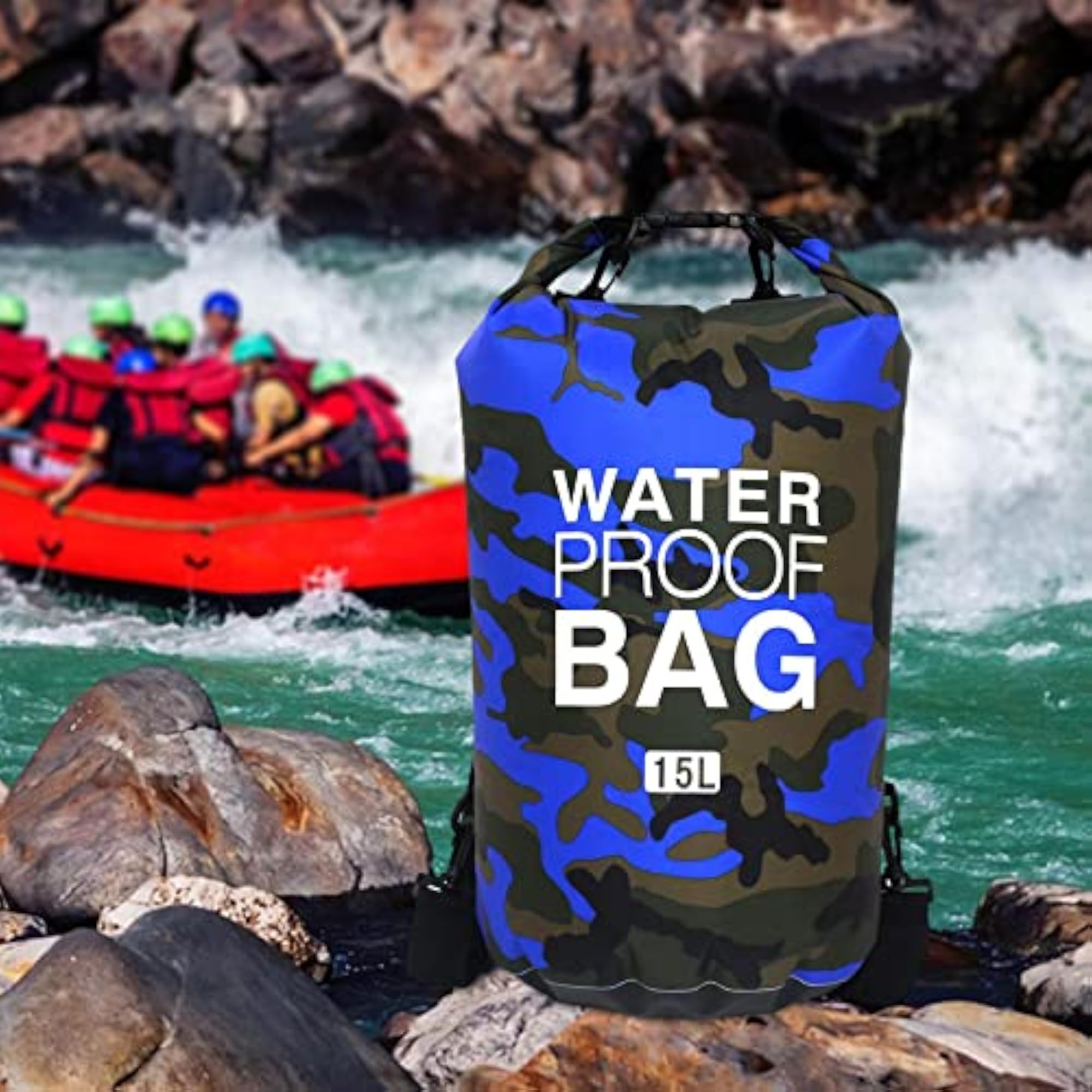 Waterproof Backpack Pocket Storage for Kayak Canoe Camping