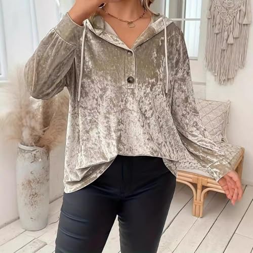 Outerwear for Women Fall Winter Long Sleeve Velour Hooded Basic Jackets Hoods Outerwear Women 2025 Y2K3