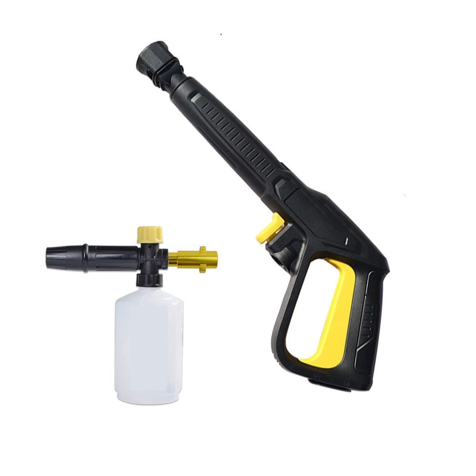 Genérico Compatible con Pistola rociadora de Alta presión Karcher Serie K, Pistola de Mano con Lanza de Chorro y Accesorio de Lanza Turbo(Dark Khaki)