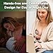 haakaa Wearable Silicone Breast Pump with Steriliser Bag, 2-in-1 Hands-Free Passive Breast Milk Catcher for Nursing Mom, Breastfeeding Essentials, 75ml Shell Pumps & 1 Steriliser Bag - Frosted