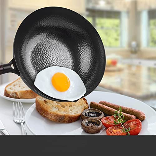 Wok de acero carbono con tapa para cocinas eléctricas e inducción miniatura 5