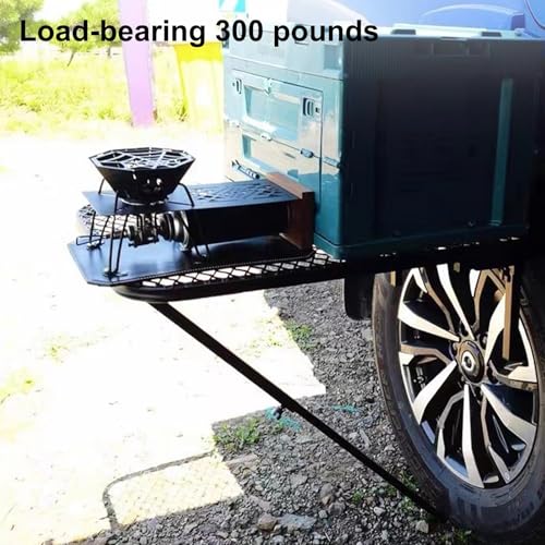 Mesa plegable de metal resistente y duradera para exteriores y camping exigente 6