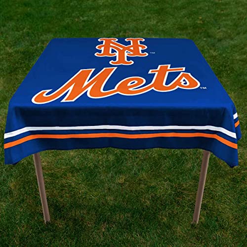 Mets Logo Tablecloth nappe de table carrée baseball WinCraft cover - 5