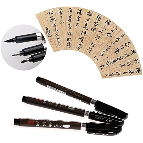6Pcs Chinese Calligraphy Brush Set by ximimark Cover