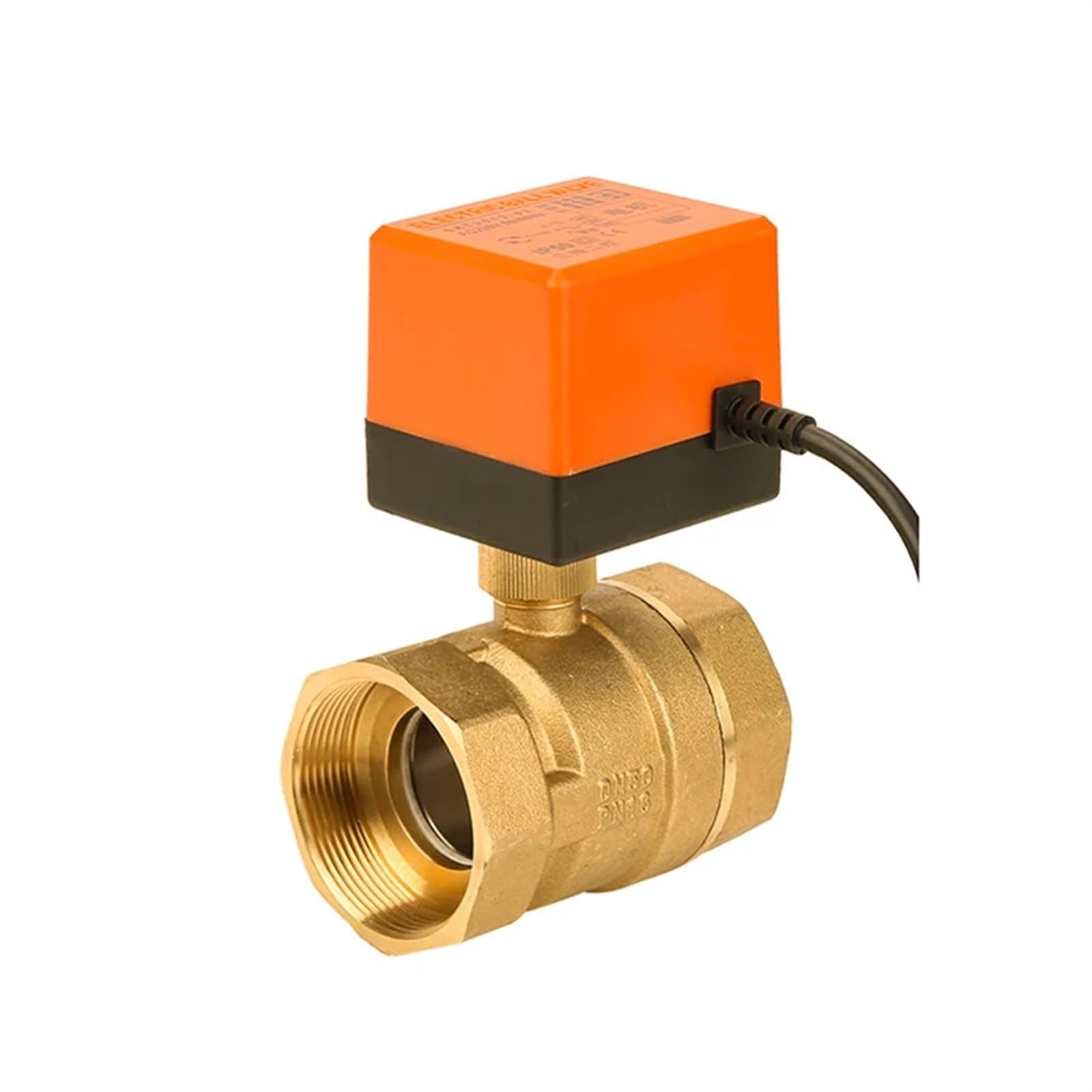 Vanne électrique 12V 2 pouces en laiton pour l'arrosage automatique du jardin