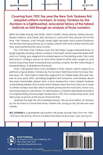 Yankees by the Numbers: A Complete Team History of the Bronx Bombers by Uniform Number - Thumbnail 2