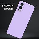 Pikkme Oneplus Nord 2 5G Back Cover Soft Matte Liquid Silicone TPU | Camera Protection | Shockproof Slim Back Case for Oneplus Nord 2 5G (Purple) gallery image