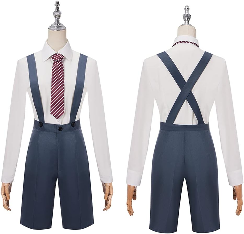 AwwwCos Matilda the Musical Cosplay Costume School Girl Dress Uniform Suit Skirt Tie Halloween Party Outfit Women