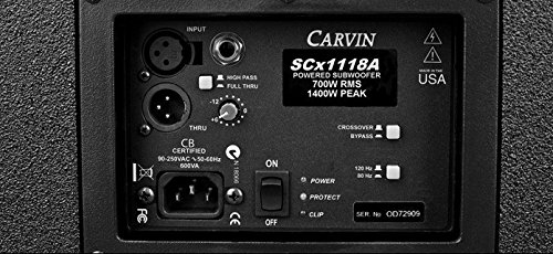 carvin powered subwoofer