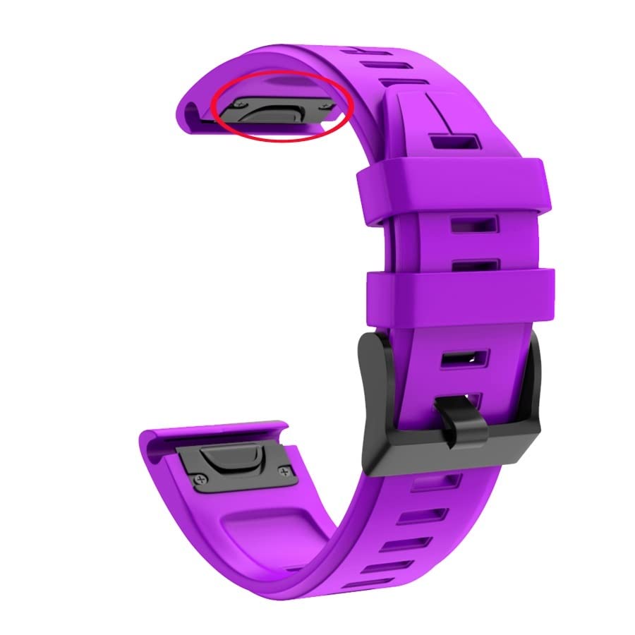 Correa EasyFit 22mm para Garmin Fenix 7 Zafiro con acabado premium ultra resistente