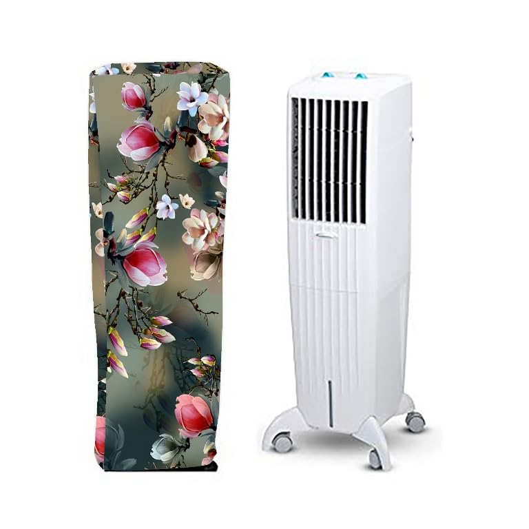 Image of Cooler Cover Compatible for Symphony Diet 35T 35-Litre Personal Air Cooler Waterproof, Dustproof, Size (HxWxD) 114X46X38 Cm, Green.