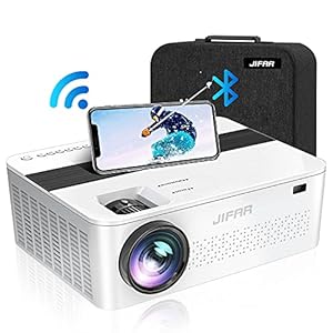 5G WiFi Bluetooth Projector 4K with 450″ Display,900 ANSI Native 1080P Projector,Outdoor Movie Projector Support 4k,Dolby,Zoom,Correct Keystone,4K Projector Compatible W/TV Stick,iOS,Android,PS5