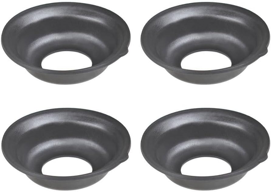 4 ×Carburetor Carb Slide Diaphragm for Yamaha XJ550 1984 XJ650L Seca Turbo OEM Equivalent Replacement