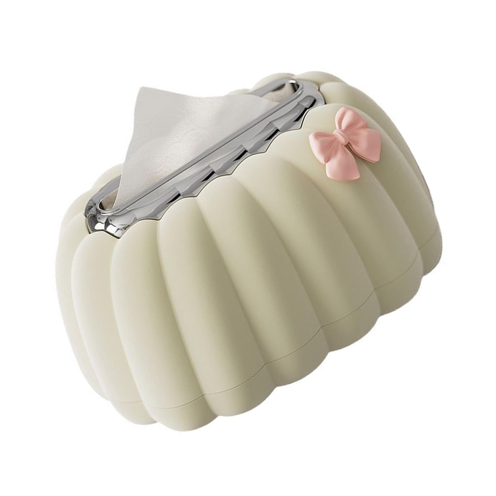 Decorative Pumpkin Shaped Tissue Dispenser Easy Clean Household Essential for Living Room Decorative Kitchen Napkin Dispenser