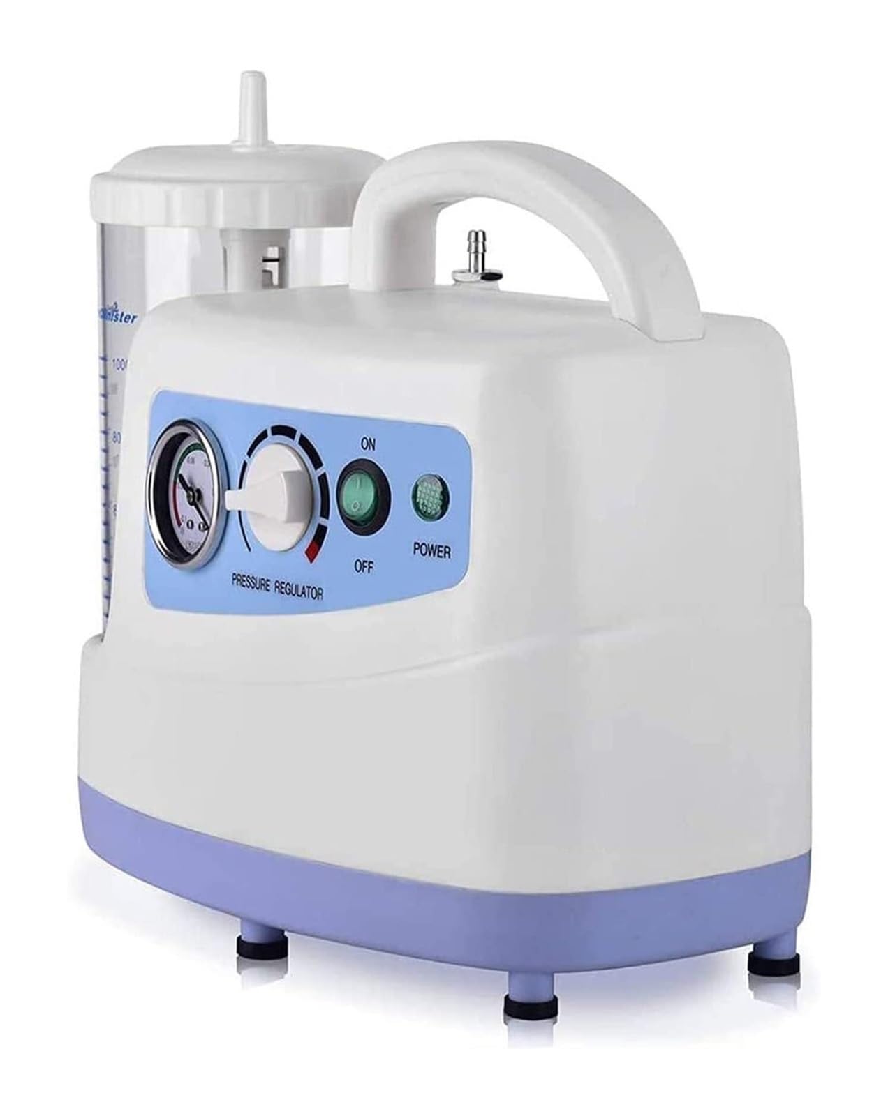 Aspiratore per Muco Elettrico Portatile - Apparecchio per Aspirazione Secrezioni con Serbatoio Rimovibile 1000ml, Sicurezza Automatica e Funzionamento Silenzioso per Casa ed Emergenza