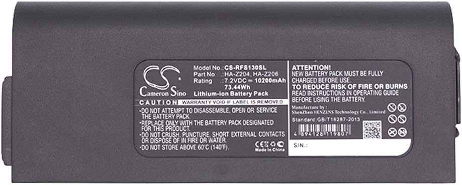 Cameron Sino Replacement Battery for Rohde & Schwarz HA-Z204 Rohde & Schwarz FSH4