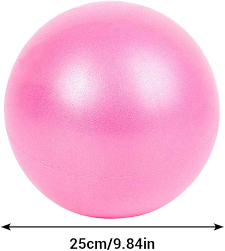 Miniatura 2 de ZJchao PVC Yoga Ball Mini Fitness Ball Explosion Proof Balance Yoga Ball for Home Office Gym Workout Strengthen Tone Muscles Improve Balance