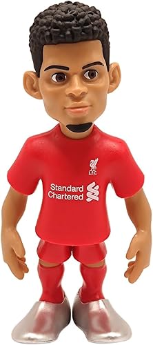 Vista 10 de MINIX COLLECTIBLE FIGURINES Mohamed Salah, oficial de Liverpool, figura deportiva coleccionable de 4.7 in, regalo único de fútbol para todas