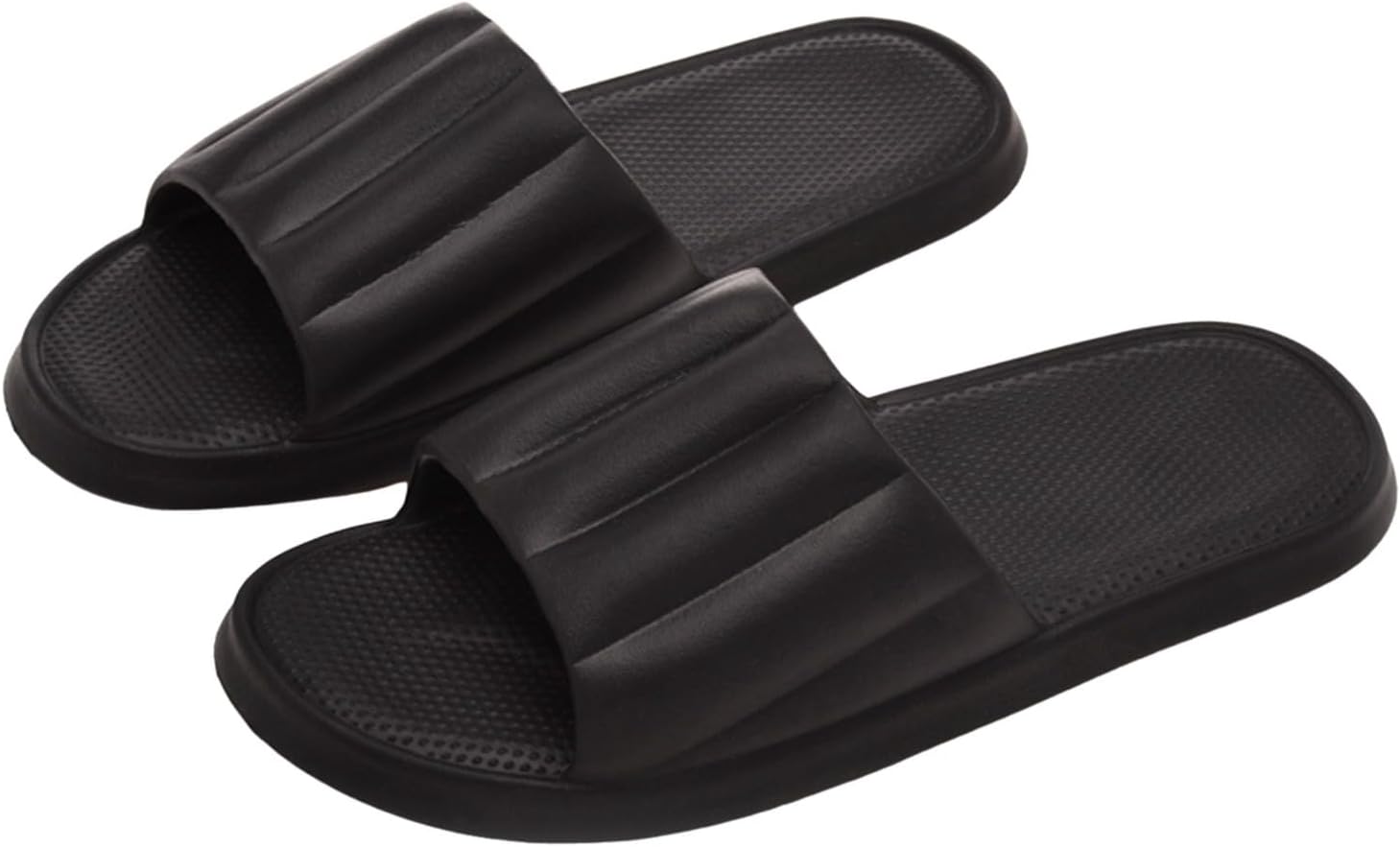 House Slippers for Women Men Bathroom Shoes Comfortable